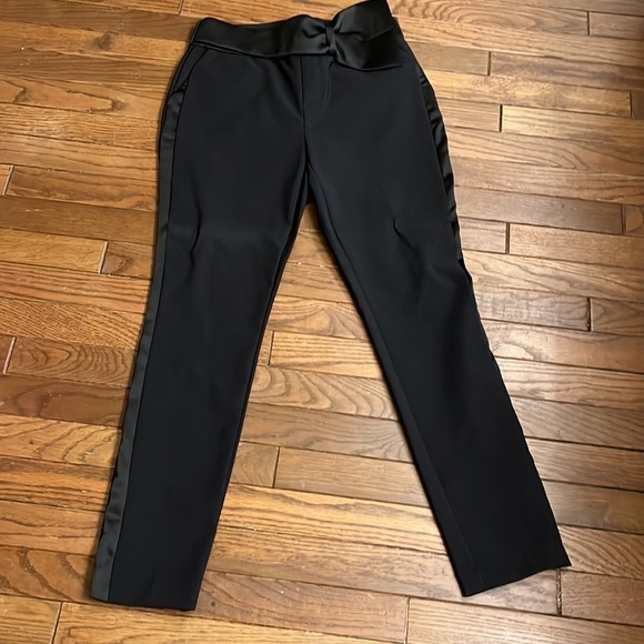 Women’s tuxedo pants with bow - Picture 3 of 4